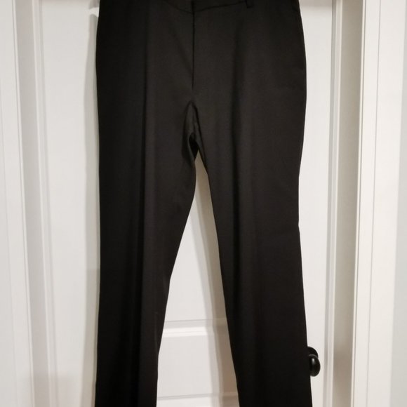 PERRY ELLIS mens dress pants, Black, Size 36/30 - Picture 3 of 5